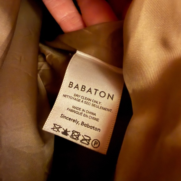 Babaton Teddy coat faux fur size M - Picture 9 of 11